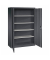 Stahlschrank 9480-000 S10574 schwarz 120,0 x 50,0 x 195,0 cm, aufgebaut